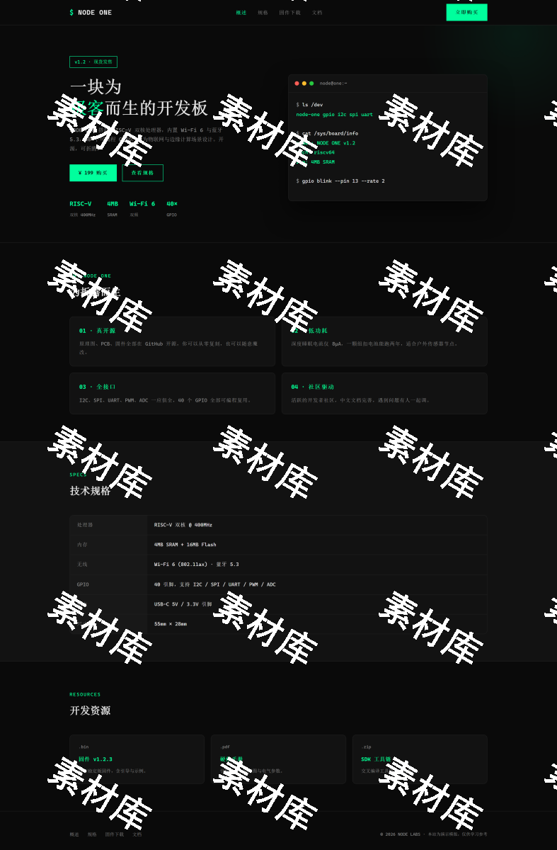 科技互联网-模板二-硬件极客